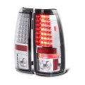 Chrome Bezel Premium Led Tail Light Housing Lamp Assembly For 2003-2006 Chevy Silverado 1500 2500 3500 Driver And Passenger 
