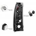Chrome Bezel Premium Led Tail Light Housing Lamp Assembly For 2003-2006 Chevy Silverado 1500 2500 3500 Driver And Passenger