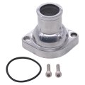 Straight Up Swivel Water Neck Thermostat Housing For Chevy 