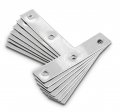 Ldexin 20 Pcs T Shape Mending Plate 3 14 X Stainless Steel Bracket Support Flat Repair 80 80mm 