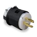 Hubbell Hbl2821 Locking Plug 30 Amp 3 Phase 277 480v L22-30p Black And White 