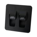 Front Window Switch For Ford Transit Connect 2011 2012 2013 Driver Or Passenger Side Black 6 Male Blade Terminals Replaces 