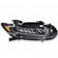 Headlights Assembly For 2018 2019 2020 Honda Accord Right Bumper Headlamp Cleara Lensa Black Housinga Ambera Reflector 