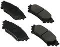 Genuine 04466-0e010 Rear Disc Brake Pad Kit For 2010 2014 Sienna Ceramic Material 