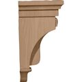 Ekena Millwork Cor05xx10raal 2-inch W X 5 1 D 10-inch H Raised Fluting Corbel Alder
