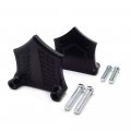 Httmt- Us-tghd-had006-1 -bk- Chrome-e-o Black Contrast Fender Spacer Compatible With H-d Baggers 1 1984-2013 See Fitment