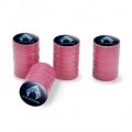 Aquaman Ice Emblem Valve Stem Caps For Tire Rim Wheel Aluminum Pink