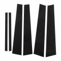 Fydun Car Side Door Window Ing Trim Pillar Post 4d Style Glossy Black Decorative Stickers Replacement For Accord Sedan 9th Gen 
