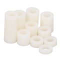 150pcs Nylon Standoff Screw Spacer Round Mounting Hardware Fastener Set Kit White Fasteners For Electronics Lighting Toys