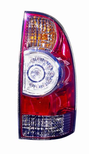 NSF Certified Depo 312-19A7R-AF Toyota Highlander Passenger Side Tail Lamp Assembly with Bulb and Socket