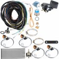 Labwork Turn Signal Kit Universal With Column Switch And 105d Horn Button Amber Led Blinker Wide Replacement For Polaris Can-am