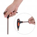 Uxcell 7mm Hex Key T-handle Dual End Wrench Spanner Metric S2 Steel