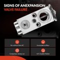 A-premium A C Expansion Valve Compatible With Chevrolet Traverse 2009-2012 Gmc Acadia 2007-2012 Buick Enclave 2008-2012 Saturn