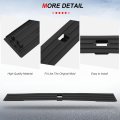 Tailgate Molding Cap Protector Rear Abs For Ford F150 2015 2016 Black Textured Surface Direct Fit Replacement Part 02etm1205abk