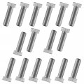 Caltric 16x Rear Wheel Hub Bolt For Polaris Trail Boss 250 2x4 4x4 1989-1993 1991-1999 330 2003-2013