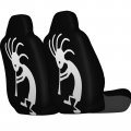 Foruidea Kokopelli Australian Car Seat Covers Universal 2 Pcs Auto Front Cover Fit Most Cars Suv Sedan Trucks