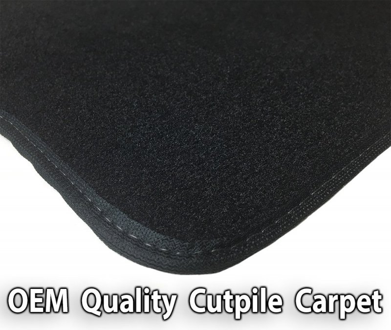 Auto Mat Store Custom Fit 4 Piece Carpet Floor Mats For 2006-2013 Chevrolet Impala Black