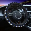 Butterfly El Salvador Flag Steering Wheel Cover Protector Elastic Neoprene Car Wrap Accessories Vehicle Auto Trucker Interior