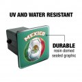 Mexico Soccer Football Futbol Tow Trailer Hitch Cover Plug Insert