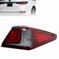 Outer Taillight Right Side Replacement For Es250 Es350 2019 2020 2021 Electroplated White Trim Lx2805141 