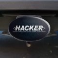 Hacker Binary Code Geek Nerd Oval Tow Trailer Hitch Cover Plug Insert