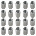 20 Pack Aluminum Alloy Car Wheel Tire Valve Caps Tyre Rim Stem Covers Dustproof Cap For Cars Motorcycles Trucks Bikes Silver 1