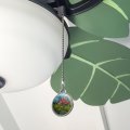 Cabin Critters Deer Raccoons Rabbits And Fox Ceiling Fan Light Pull Chain