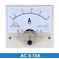 Uxcell Ac 0-10a Analog Panel Ammeter Gauge Ampere Current Meter 85l1