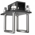 Oxgord Rv Hitch 2 34 Receiver Adapter Fits 4-4 5 34 Bumper Beam Trailer Accessories Best For Mounting Bike Racks Amp Cargo 