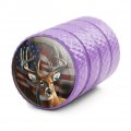 Deer With American Flag Valve Stem Caps For Tire Rim Wheel Aluminum Purple
