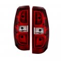 2007-2013 Chevy Avalanche Pickup Truck Oe-style Red Lens Tail Light Housing Lamp Assembly Replacement Driver Passenger Side 