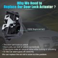 X Autohaux Rear Left Side Power Door Lock Actuator Motor For Bmw E60 E65 E70 E90 2003-2019 937-824 51224389475 51227036171
