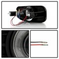 Acanii For Smoke 1999-2003 Jeep Grand Cherokee Led Halo Projector Bumper Fog Lights Switch Assembly Driver Passenger