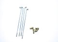 Spoke-assembly Rear Inner Genuine Kawasaki Motorcycle Atv Part Gp 