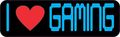10in X 3in I Love Gaming Magnet Magnetic Video Game Vehicle Bumper By Stickertalk 