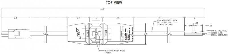 Gfst-1 120v Plug-in Power Connection Kit