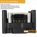 Npauto Ignition Coil Pack For 2 0 1998 1999000 2001 Vw Beetle Golf 2000 2011 2012 2013 2014 2015 Jetta S Base L4 2 0l