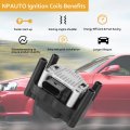 Npauto Ignition Coil Pack For 2 0 1998 1999000 2001 Vw Beetle Golf 2000 2011 2012 2013 2014 2015 Jetta S Base L4 2 0l