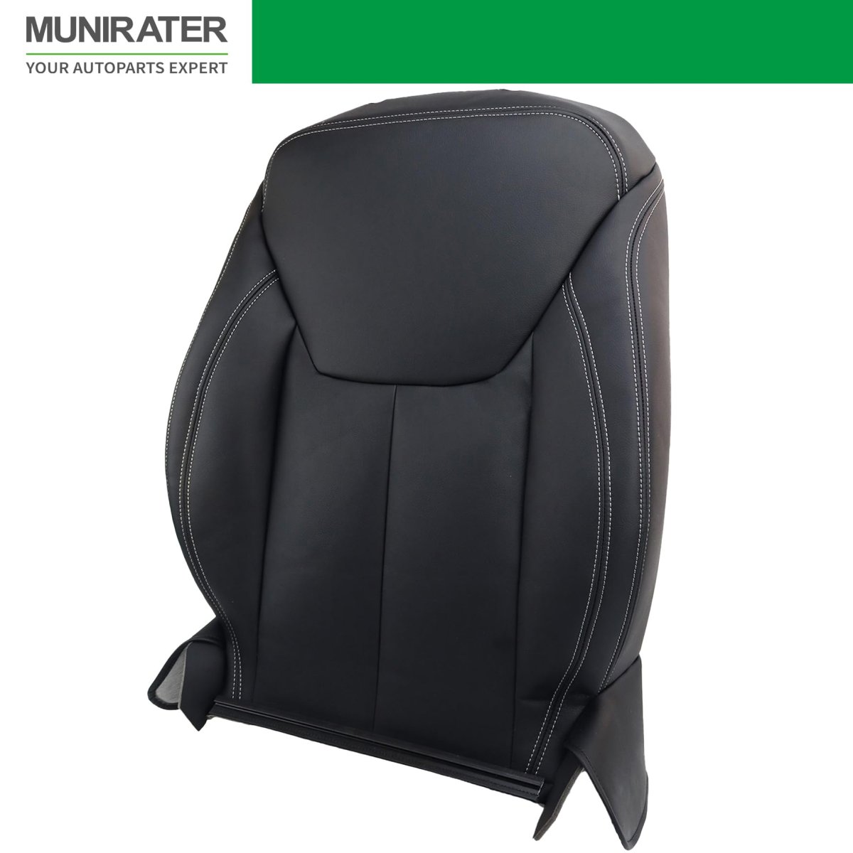 Passenger Top Lean Back Seat Cover Black Replacement For Wrangler Sport Utility 2013 2014 2015 2016 2017 Custom Fit Leather