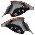 Munirater 1 Pair Of Tail Lights Brake Lamp Assembly Replacement For 2012-2014 Toyota Camry Left And Right Side 8155006470