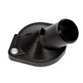 Coolant Thermostat Housing For Toyota Prius 2001 2009 Plastic Black 50 Degrees Neck Angle 0 28 In Mounting Hole 1 Outside 