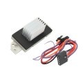 Blower Motor Resistor For Buick Rainier 2004 2005 2006 Front With Automatic Temperature Control 5 Prong Blade Male Terminal 1 