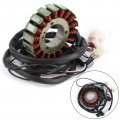 Topteng Motorcycle Stator 6 Wires Magneto Coil Generator Engine Fits For Polaris Hawkeye 300 2x4 2006-2011 4x4 Intl 2006-2007