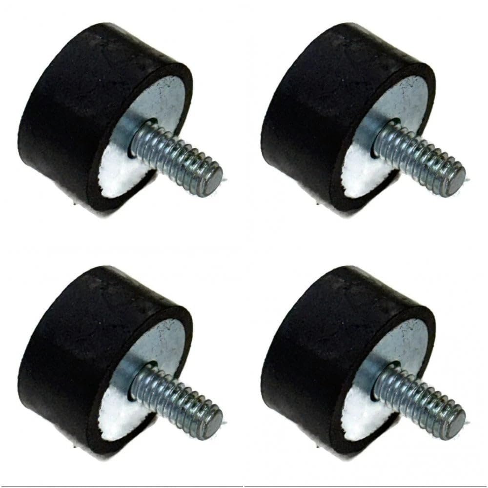 4 Rubber Floorboard Footwell Mounts For Polaris 1999-2002 Magnum 500 Atv Utv