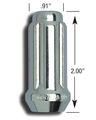Gorilla Automotive 26145ht Small Diameter Duplex Acorn Chrome 8 Lug Kit 14mm X 1 50 Thread Size Pack Of 32 