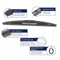 X Autohaux 2pcs Rear Windshield Wiper Blade Replacement For Honda Cr-v 2017-2022 Nissan Pathfinder 2006-2012 Mitsubishi