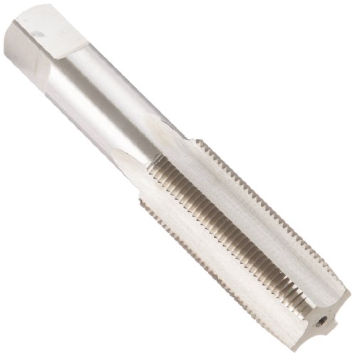 Drill America Dwt Series Qualtech Carbon Steel Hand Threading Tap Uncoated Bright Finish Round With Square End Shank Bottoming