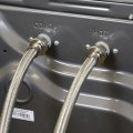 Eastman 41063 Braided Stainless Steel Washing Machine Hose 5 Ft Length 4-inch X 3 1-pair