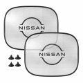 Ipick Image For Nissan New Logo Car Side Window Mesh Sun Shades Passenger Baby Children Uv Protection 2 Pack