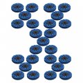 Waltyotur 25pcs 3 Quick Change Easy Strip And Clean Discs Bule Grinding Wheel Angle Grinders Stripping Disc For Remove Paint